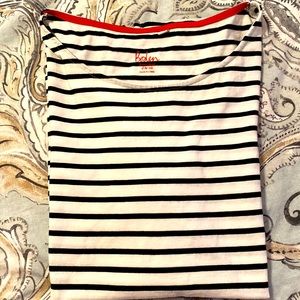 Boden Breton Striped Short Sleeve Shirt
